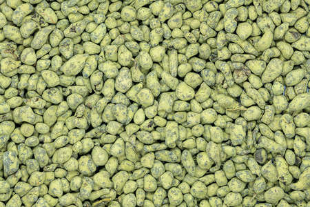 Ginseng oolong tea bunch, close up, macro. Chinese oolong tea drink rolled in ginseng powder used...