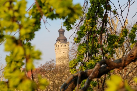 Leipzig is located in the East part of Germany. You can find a lot of historical buildings and nature in this town.のeditorial素材