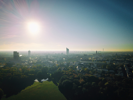 Leipzig is located in the East part of Germany. You can find a lot of historical buildings and nature in this town.のeditorial素材