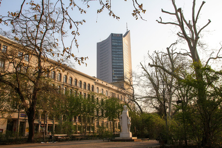 Leipzig is located in the East part of Germany. You can find a lot of historical buildings and nature in this town.のeditorial素材