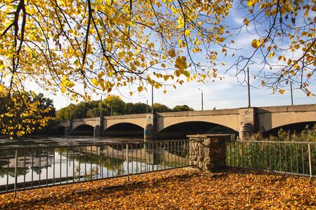 Impression of the beautiful landscape in Leipzig, Germanyの写真素材