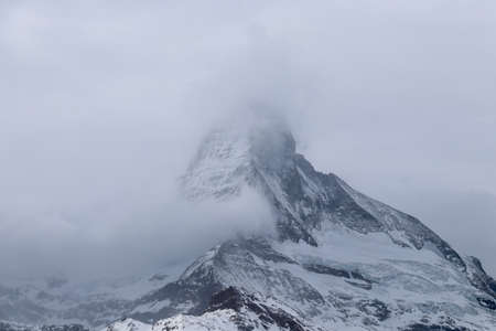 Beautiful landscape from the swiss alps in Zermattの写真素材