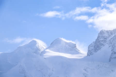 Beautiful landscape from the swiss alps in Zermattの写真素材