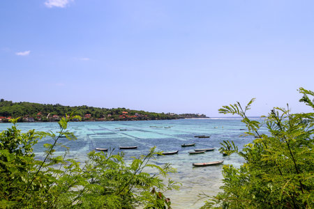 Discover the beauty of Indonesia's landscapesの写真素材