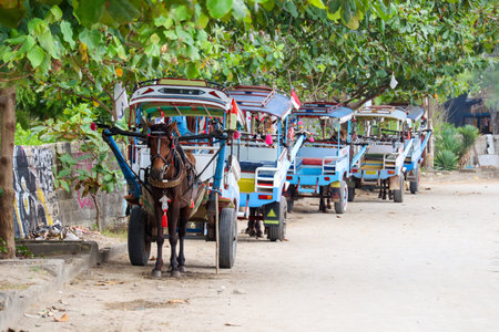 Discover the beauty of Indonesia's landscapesの写真素材