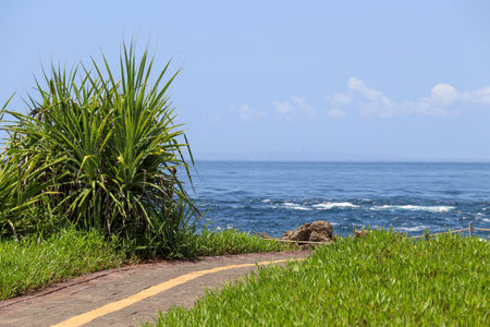 Discover the beauty of Indonesia's landscapesの写真素材