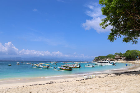 Discover the beauty of Indonesia's landscapesの写真素材