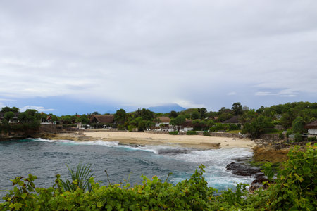 Discover the beauty of Indonesia's landscapesの写真素材