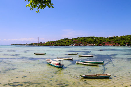 Discover the beauty of Indonesia's landscapesの写真素材