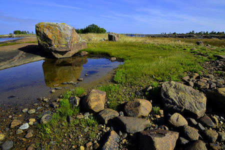 Stones of the White Seaの写真素材