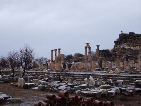 Ephesus ruinsのeditorial素材