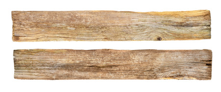 empty rustic wooden sign isolated on white background. Beach sign.の写真素材