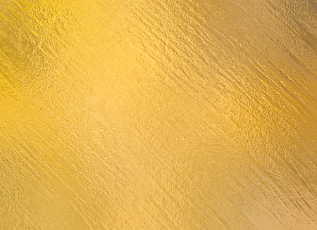 Gold textured metal foil.