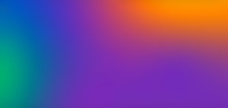 Colorful Abstract gradient background of variouus colors