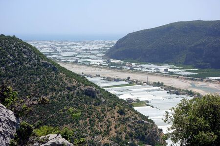 Demre Valley, Likya Yolu Hiking Trail, Turkeyの写真素材