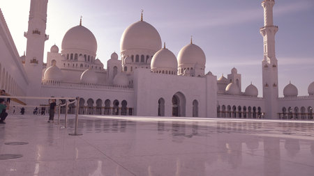 Sheikh Zayed Grand Mosque, Abu Dhabi, United Arab Emiratesのeditorial素材