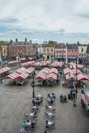 Old Market Place in Newark , Nottinghamshire , United Kingdom June 2022のeditorial素材