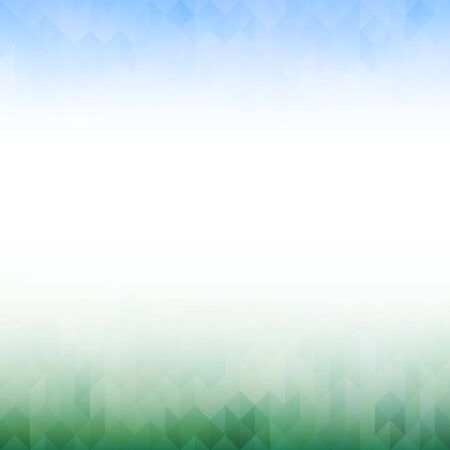 Mosaic field background made of rhombuses and trianglesのイラスト素材