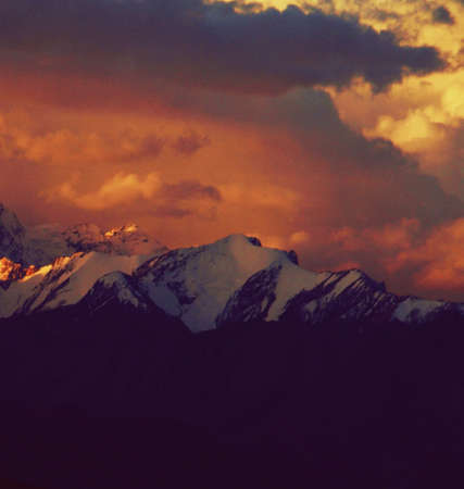 Beautiful  places in Tibetの写真素材