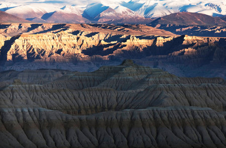 Beautiful  places in Tibetの写真素材