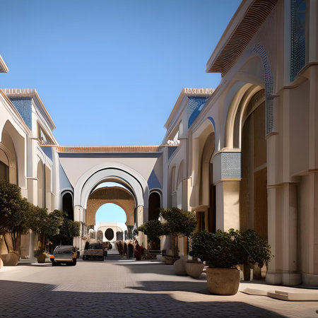 Sheikh Zayed Grand Mosque in Abu Dhabi, United Arab Emirates. It is the largest mosque in UAE.の素材