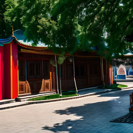 The architectural ensemble of the Forbidden City.の素材