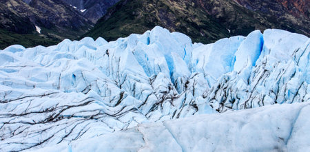Perito Moreno Glacier, Patagonia, Argentina, South Americaの写真素材