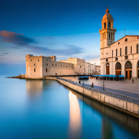 View of the old city of Rethymno, Crete, Greece.の素材