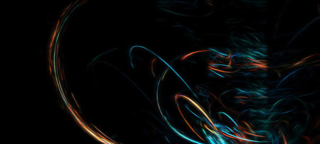 abstract background with colored smoke in the form of an abstract pattern