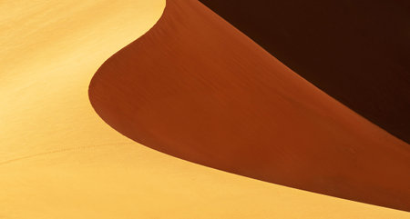 abstract texture of sand dune in oman the old desertの写真素材