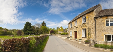 Traditional rural homes and immaculate gardens 