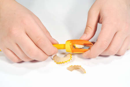 The sharpening of pencil