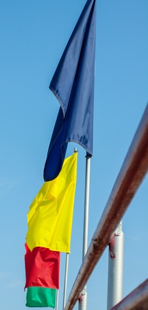 colorful flag set