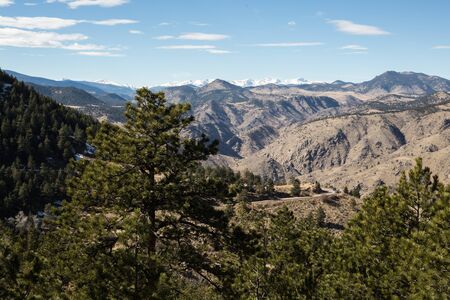 Colorado senic western landscapeの写真素材