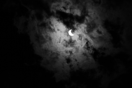 Solar Eclipse 2017の写真素材