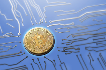 Bitcoin circuit board digital currency generation servers.  Cryptocurrency security in the...