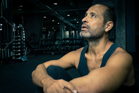 Hire a personal trainer to create personalized fitness program and perfect routine to get in shape.の写真素材