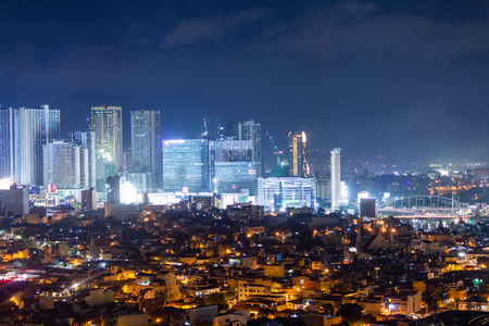 city view with copyspaceの写真素材