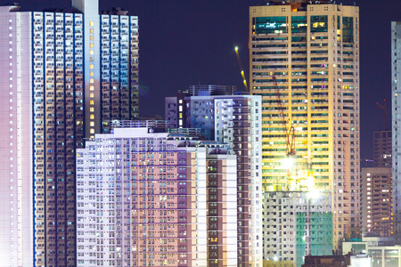 city view with copyspaceの写真素材