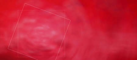 Red abstract color background illustration for open concept.  Blank empty space abstract wallpaper graphic.の写真素材