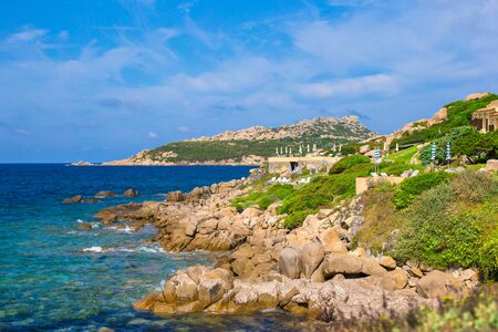 Perfect lagoon with turquoise waterの写真素材