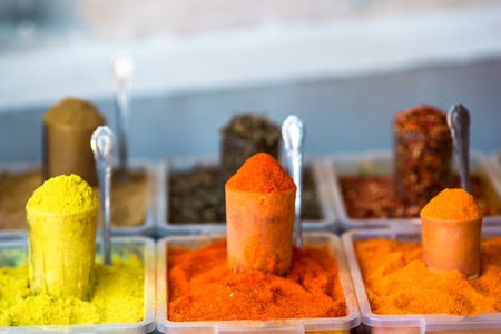 Georgian spices at the market in Tbilisi. Georgiaの写真素材