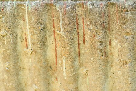 Macro concrete slab