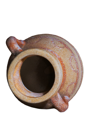 Ceramic jar as decorationの写真素材