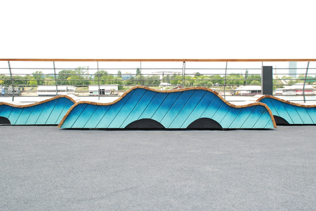 Climbing equipment for childrenの写真素材