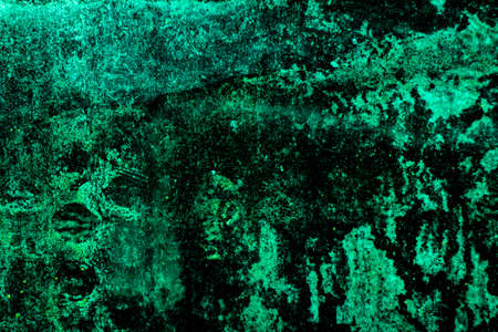 Petrol colored wall texture background with textures of different shades of tealの写真素材