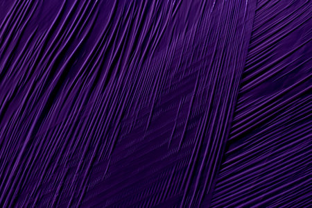 Purple abstract plastic foil background with 3d effect and bubblesの写真素材