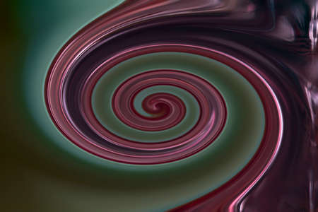 Swirl spiral structure purple turquoise, with color gradients like a galaxyの写真素材