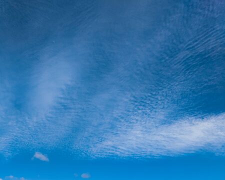 Clouds in blue skyの写真素材