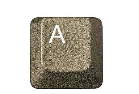 computer key in a keyboard with letter, number and symbolsの写真素材